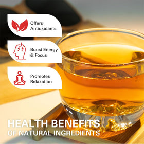 WT WEETEE Organic Lapsang Souchong packaging image emphasizes additive-free ingredients