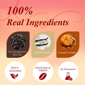 WT WEETEE hot brew steam reveals dessert-like vanilla caramel aroma