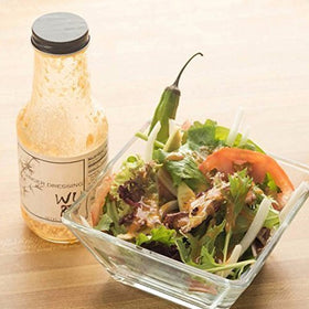 Wu Dressing ginger closeup showing fresh ginger and aromatics