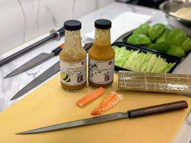Wu Dressing label and ingredients highlight gluten-free and no preservatives