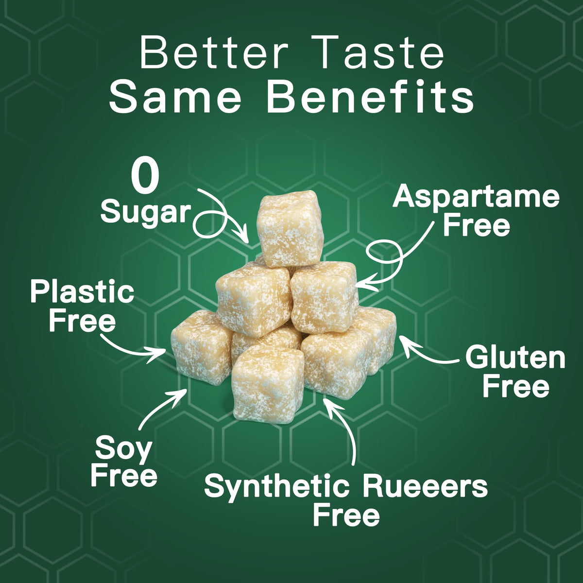 WUEIS bee propolis blend adds botanical notes and freshness.