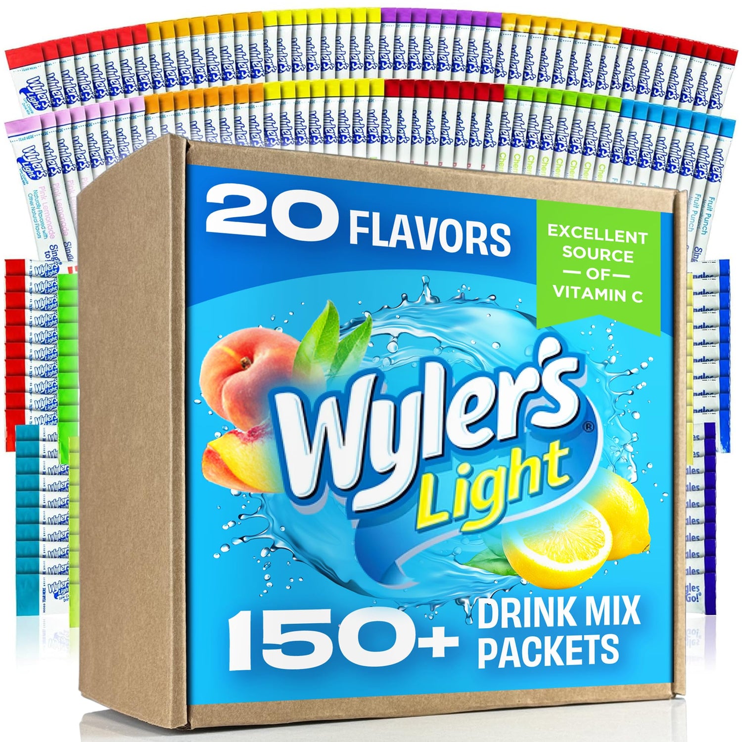 Wyler's Light bulk variety pack display for easy hydration on the go