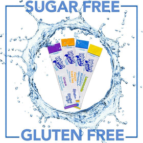 Wyler's Light 8-pack box highlighting 96 servings for family hydration.