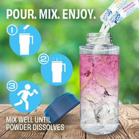 Wyler's Light Fruit Punch packet for bold, sugar-free taste