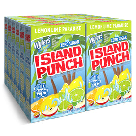 Wyler’s Light Island Punch Singles To Go box shown for on-the-go hydration.