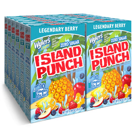 Wyler's Light Island Punch Singles To Go box for on-the-go hydration.