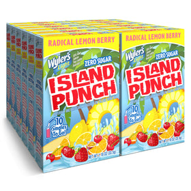 Wyler’s Light Island Punch packaging for on-the-go hydration