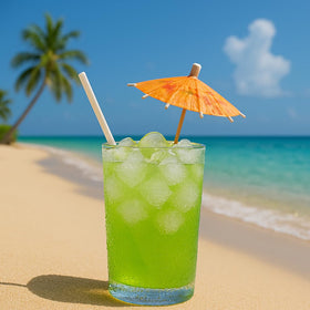 Wyler’s Light Island Punch singles packets in a bag for travel and gym use.