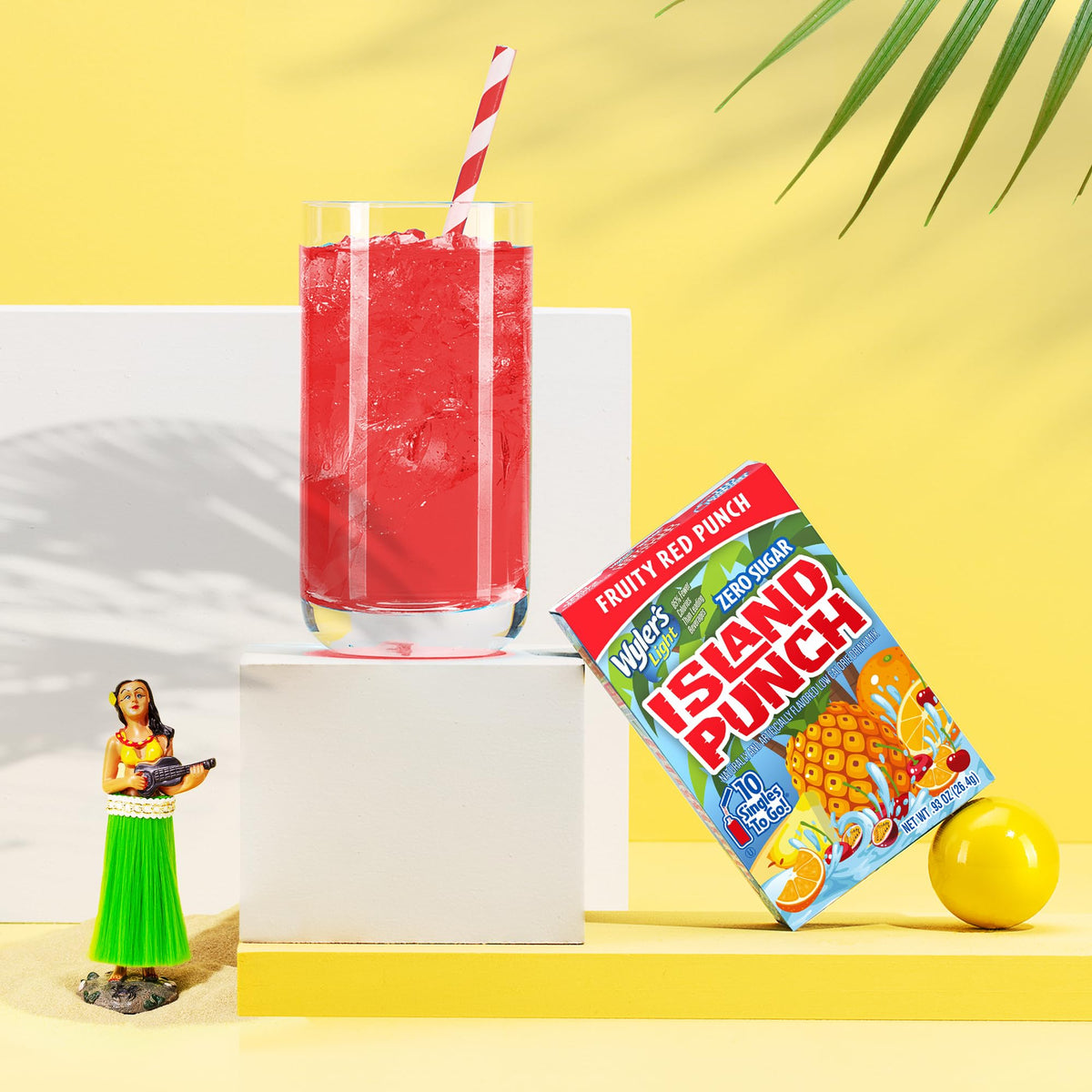 Wyler's Light Island Punch singles in a bag for gym or commute.
