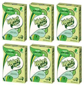 Wyler's Light Kiwi Lime single-serve packet ready for quick hydration on the go.