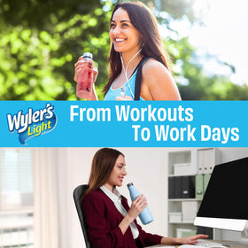 Wyler's Light Peach Iced Tea packet for smooth, refreshing hydration