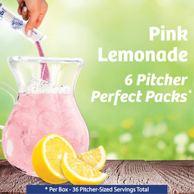 Wyler's Light mixing in water provides a convenient flavor boost for daily hydration.