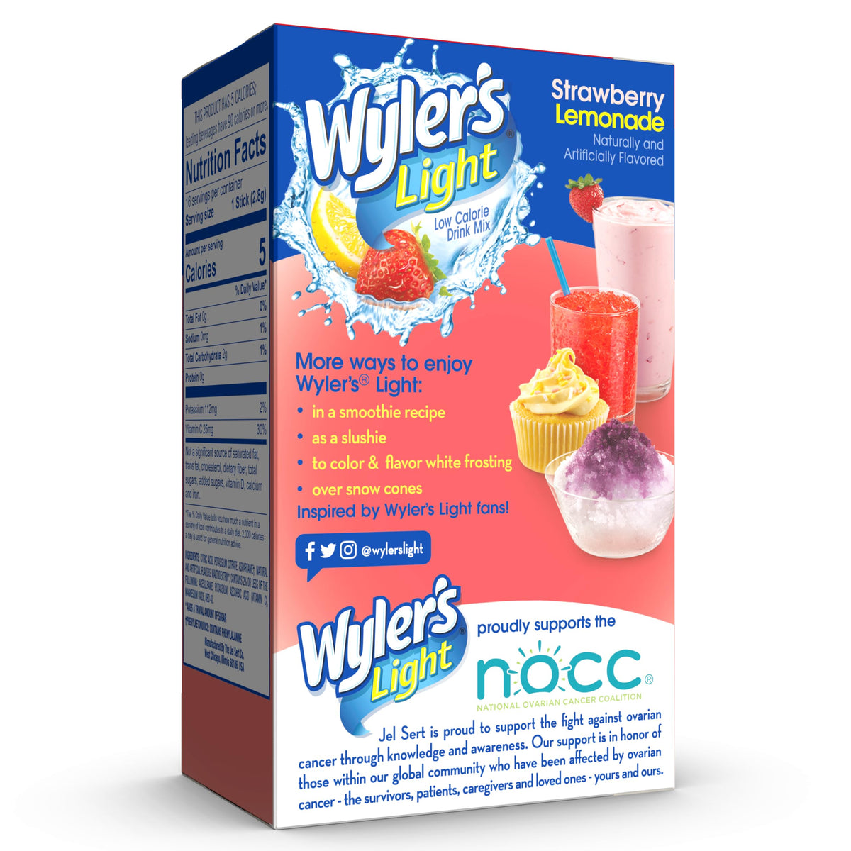 Wyler's Light pour and stir in water for a tasty hydration option.
