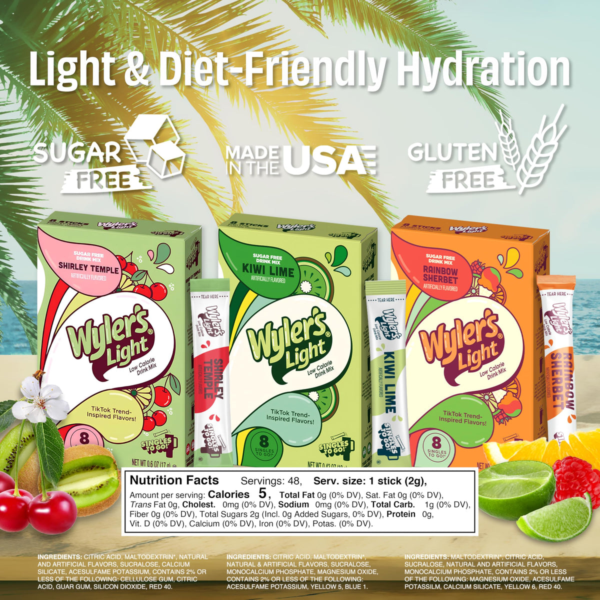 Wyler's Light Shirley Temple stick adds nostalgic, kid-friendly flavor to water