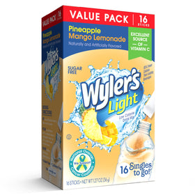 Wyler's Light Singles To Go boxes arranged for convenient hydration on the move.
