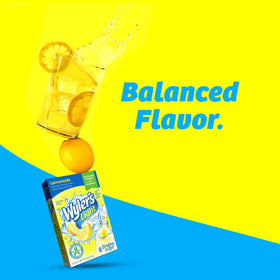 Case-sets display of Wyler’s Light Lemonade for family use