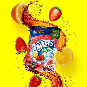 Sugar-free five-calorie Wyler's Light Strawberry Lemonade packet