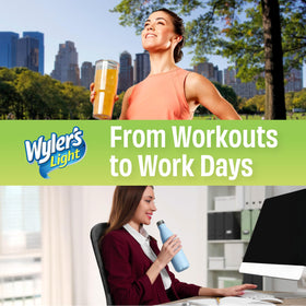 Wyler's Light travel-friendly packets let you flavor water anywhere