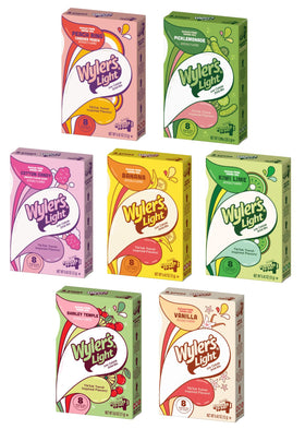 Wyler's Light Vanilla packet for a creamy zero-calorie flavor on the go.