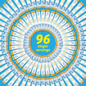 Wyler's Light vitamin C label indicating nutrient content per serving.
