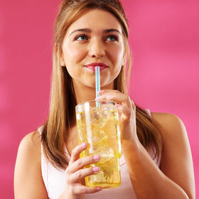 Wyler's Banana drink mix in a bottle, easy shake for tastier water.