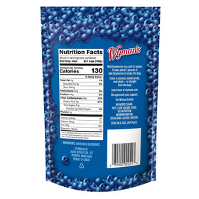 Wyman's wild blueberries snack-ready image for a fiber-rich bite