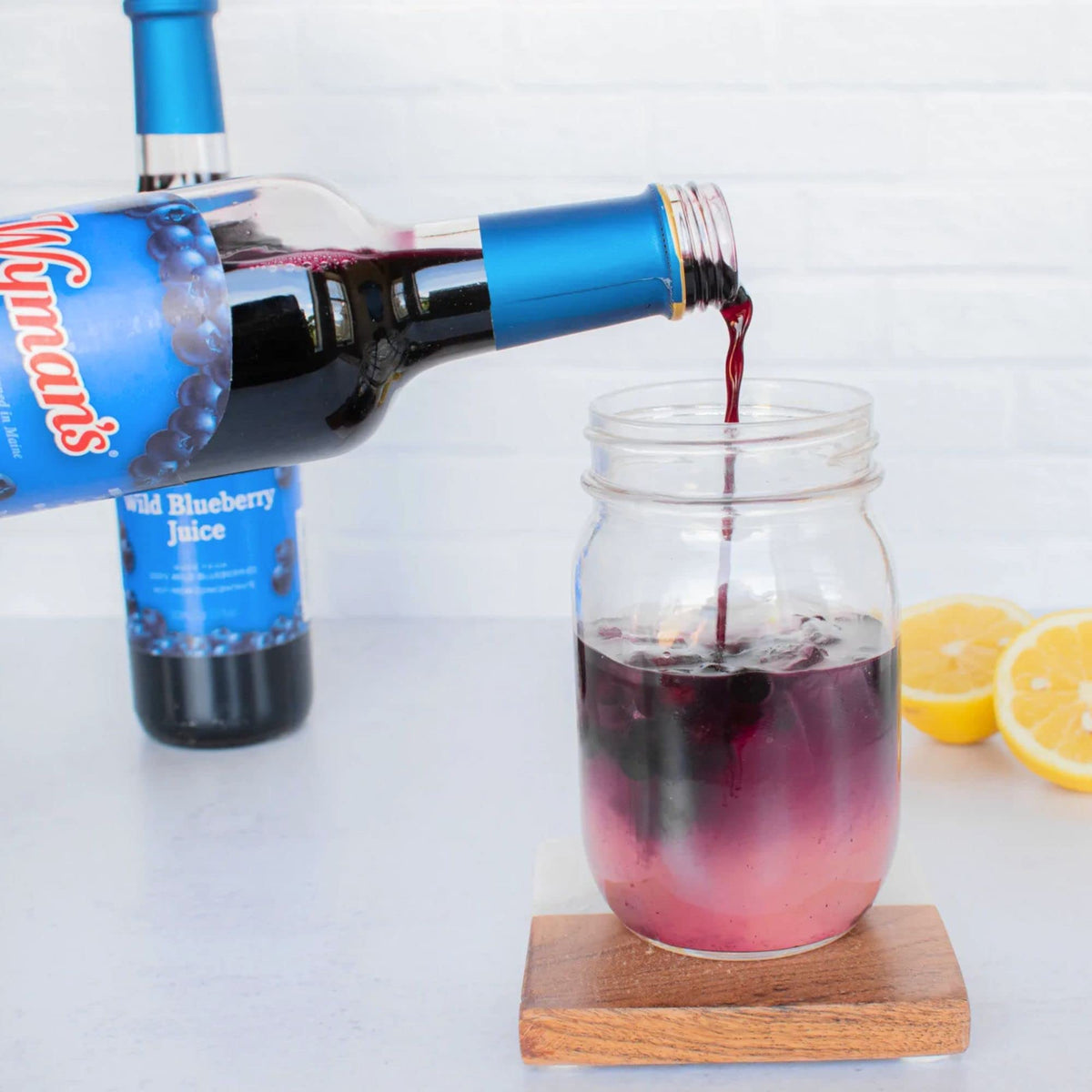 Add Wyman's juice to smoothies for natural sweetness and flavor.