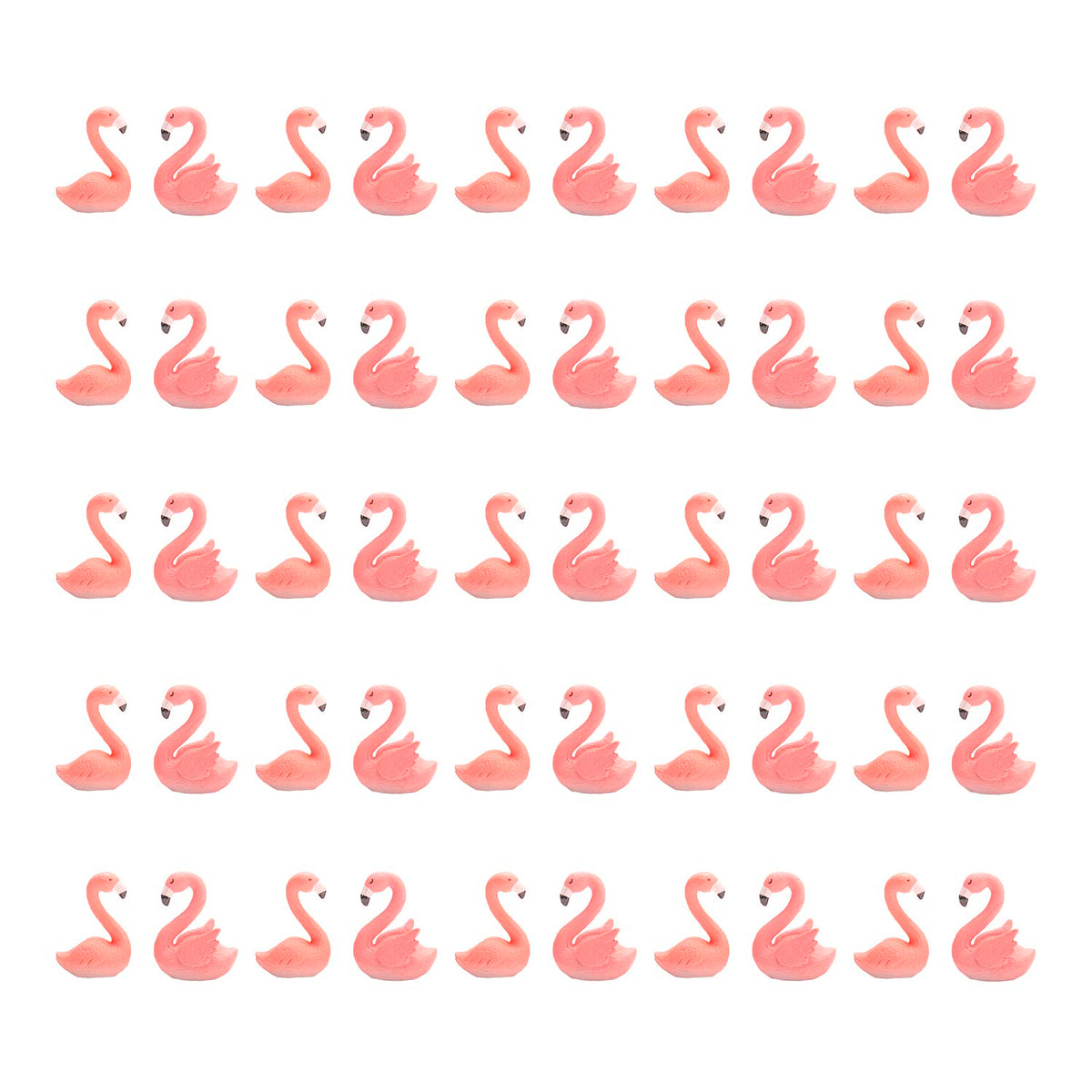 X Hot Popcorn DIY flamingo decor ideal for cake toppers and crafts