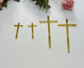 XIAOYUE christening topper accents ceremonies with timeless, subtle style