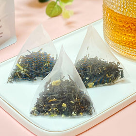 XIEJINJI Jasmine Black Tea jasmine blossoms conveying fragrant notes