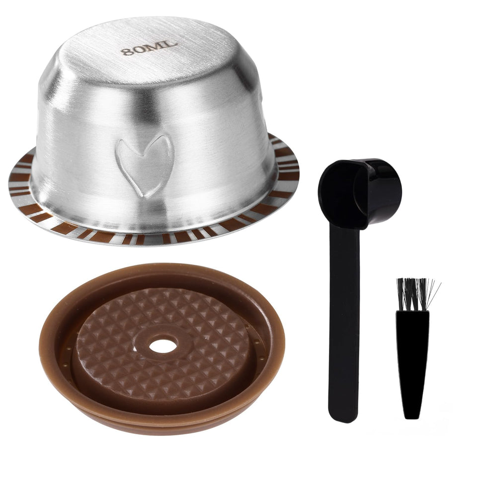 XIHIRCD 80ml reusable Vertuo capsule ready for fresh coffee at home.