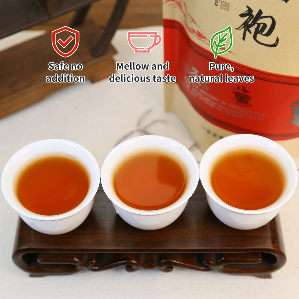 XIXICHA Da Hong Pao Wuyi rock tea roast scent evokes traditional mountain craftsmanship.
