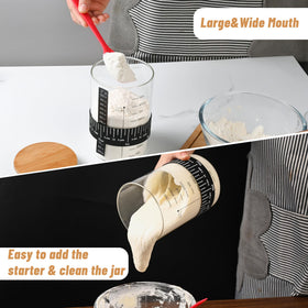 Multipurpose Xileanalee Pro jar suitable for sourdough and pantry storage