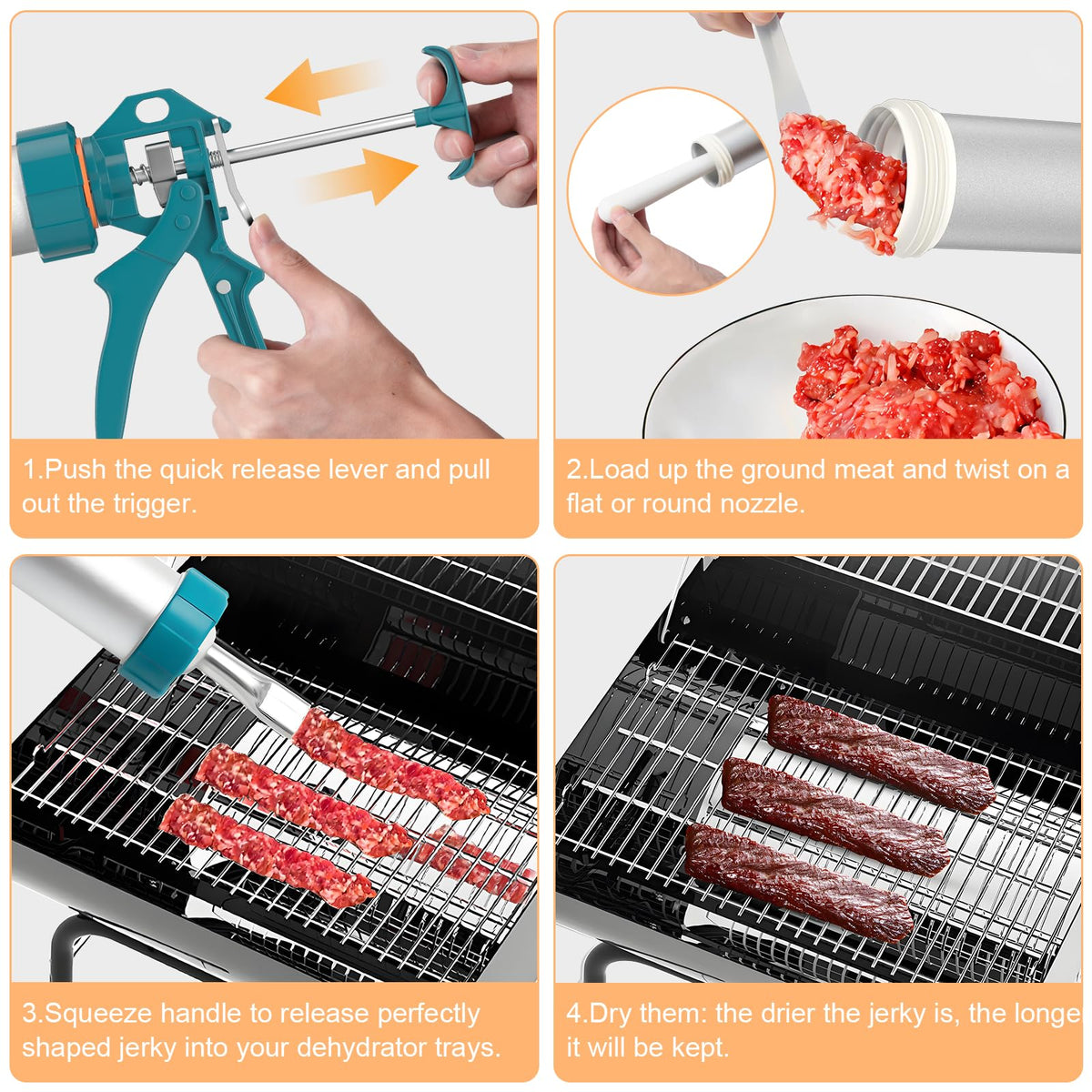 XINQIAO jerky gun pestle for shaping meat paste