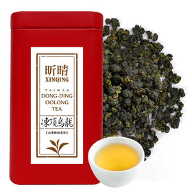 Xin Qing Taiwan Oolong Tea front packaging highlights premium gifting and everyday rituals.