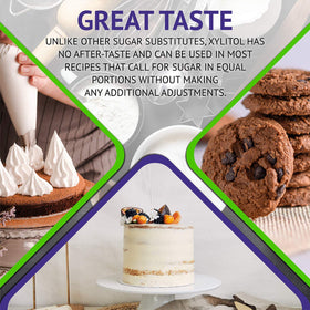 XyloSweet in batter and baked goods to maintain texture and sweetness.