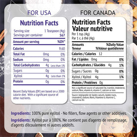 Gluten-free XyloSweet bag suitable for gluten-free recipes.