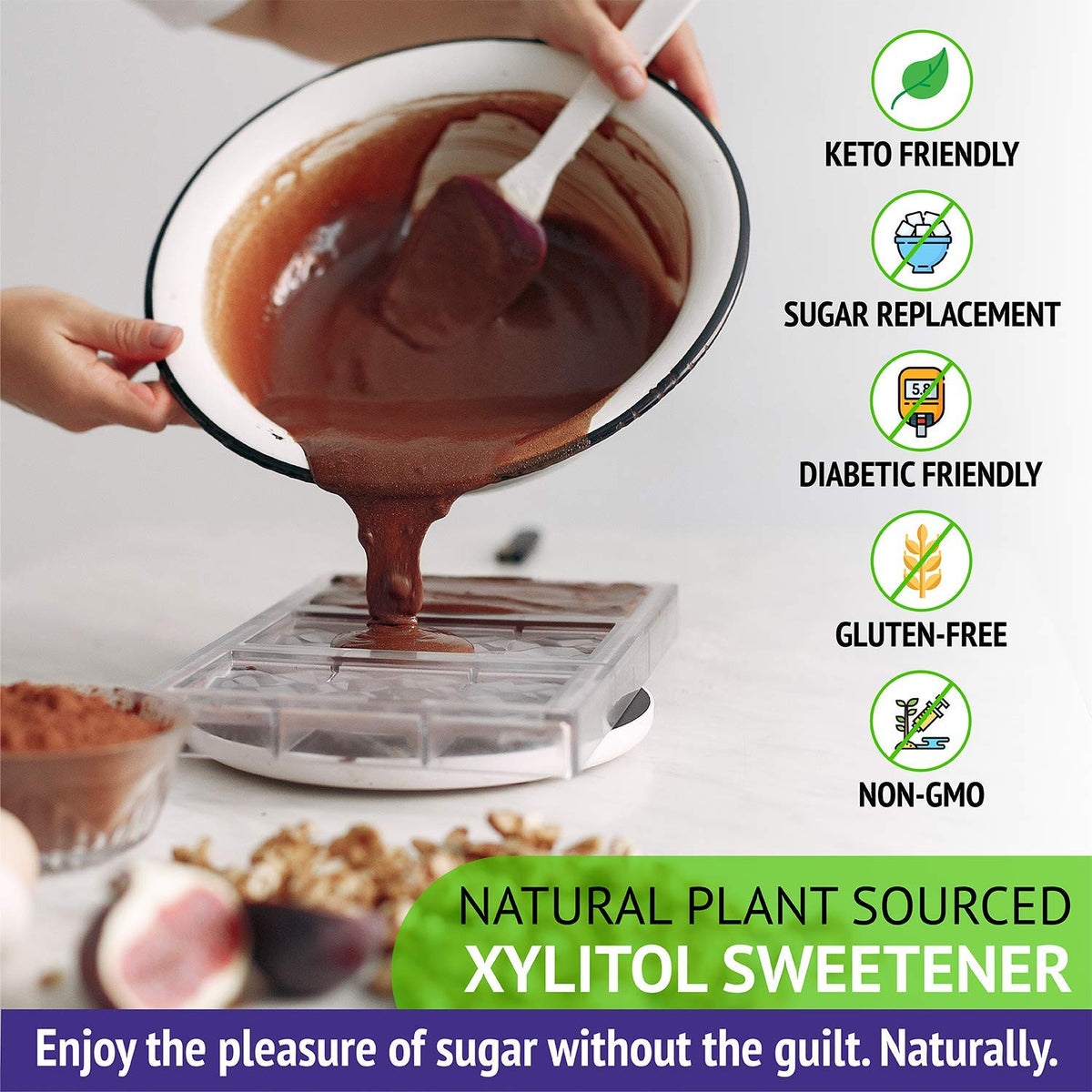 Xlear XyloSweet presents no aftertaste among sugar substitutes.