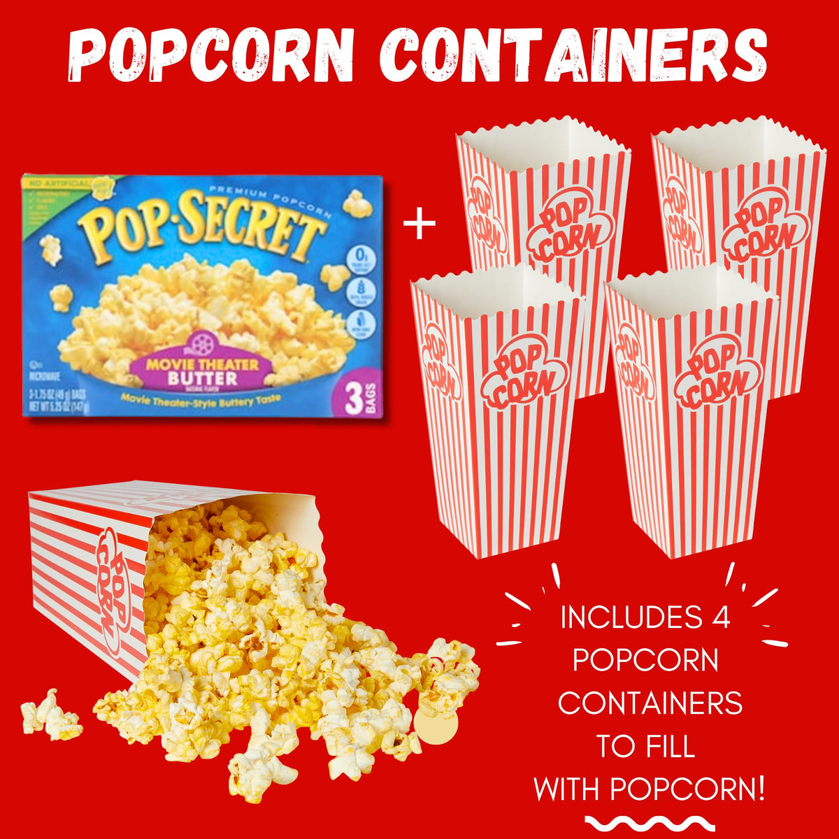 XOXO Parents snack assortment provides a ready-to-serve movie night setup