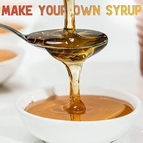 XPRS Nutra Gum Arabic powder dissolves easily in liquid for smooth incorporation in beverages.