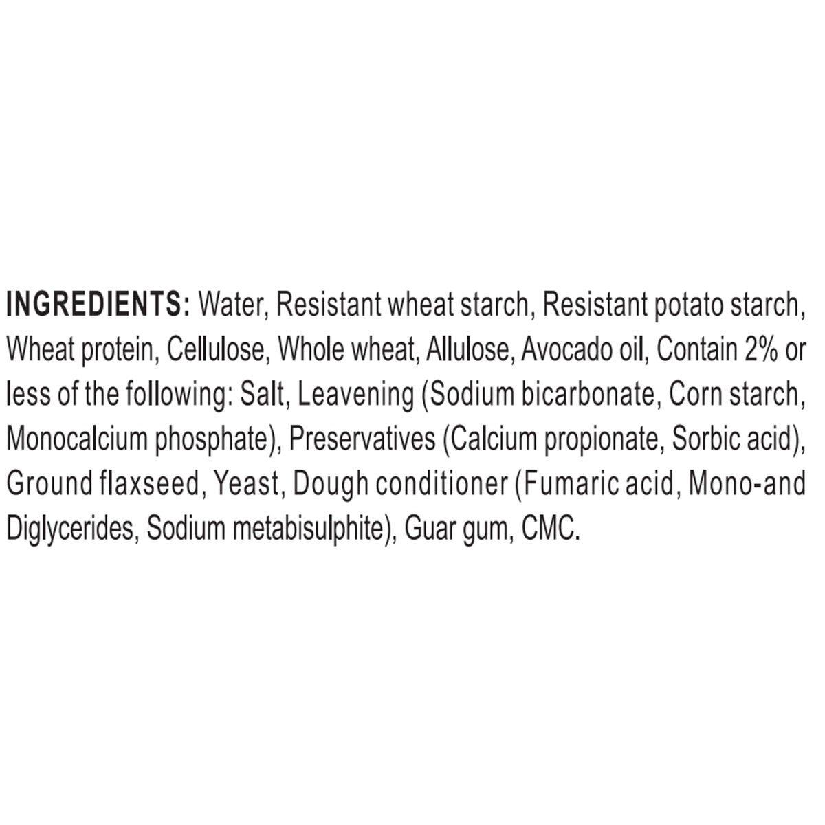 Xtreme Wellness Olé tortilla close-up highlights no seed oils for cleaner ingredient options.