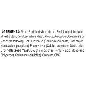 Xtreme Wellness Olé tortilla close-up highlights no seed oils for cleaner ingredient options.