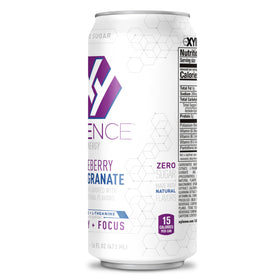 XYIENCE Blueberry Pomegranate can hints at tart kick for focus.
