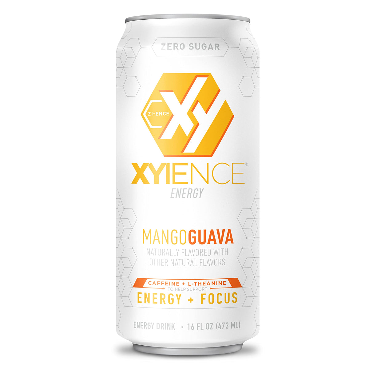 Xyience Mango Guava 12-pack on display for on-the-go use.