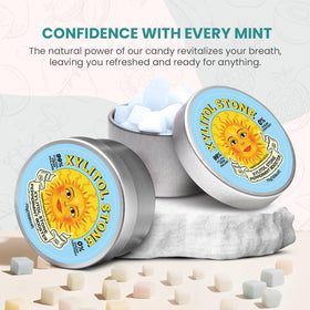 Xylitol Stone vegan keto friendly candies variant for inclusive snacking