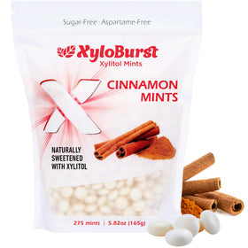 Xyloburst breath mints pack for on-the-go freshness.
