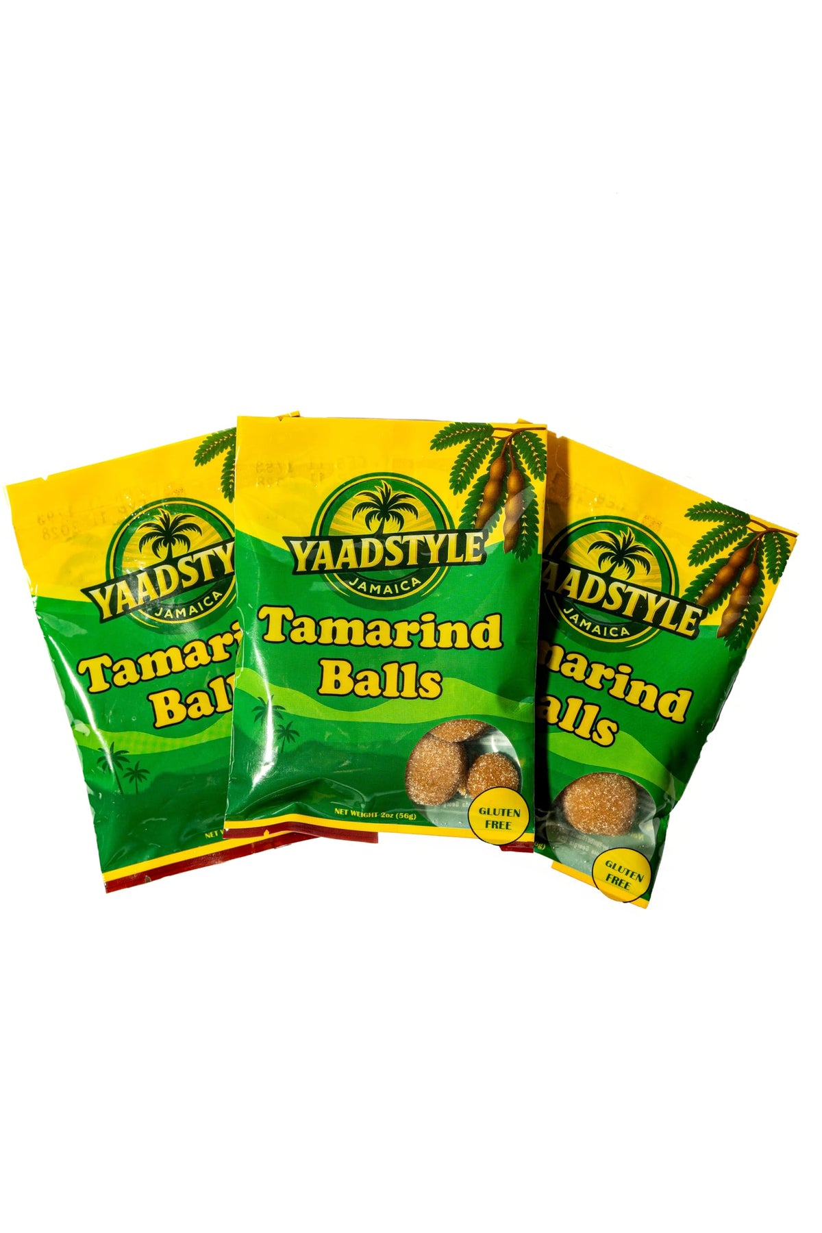 YaadStyle Tamarind Balls 3-pack packaging—ideal party treat or gift.