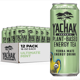 Yachak Ultimate Mint yerba mate can for easy energy on the go