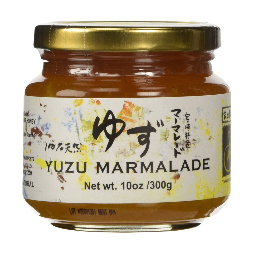Yakami Orchard Japanese Yuzu Marmalade jar close-up showing texture