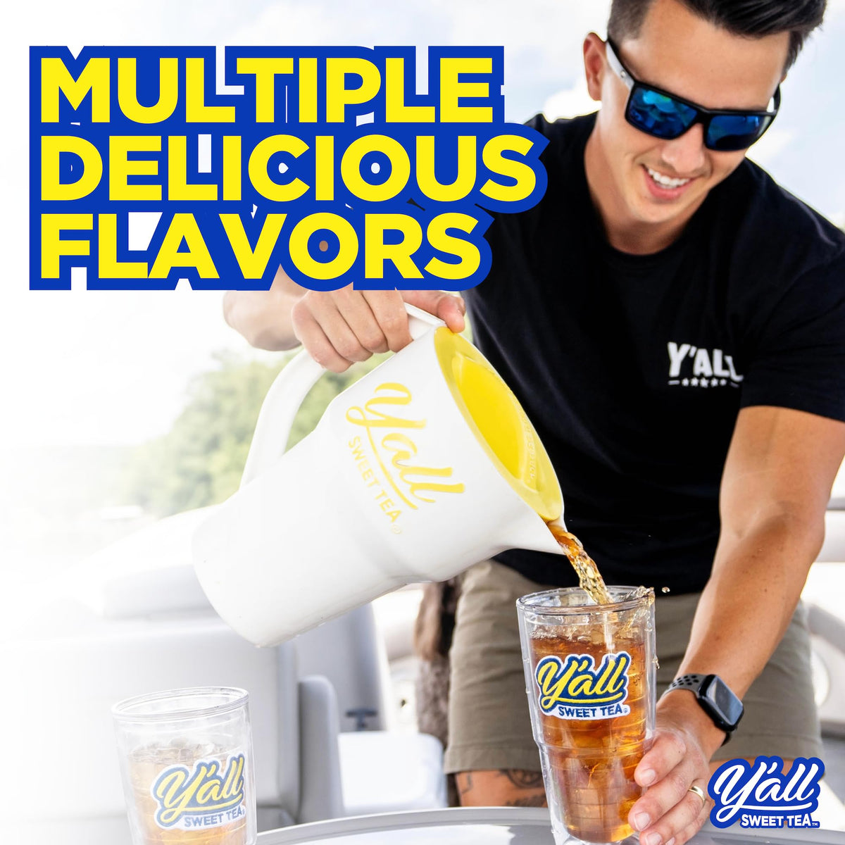 Yall Sweet Tea juicy watermelon aroma enhances summer drinks